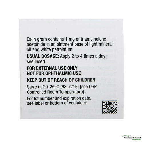 Triamcinolone Acetonide Ointment 0.1% Jar 1 Pound Padagis