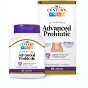 Advanced Probiotic Capsules for gut health, boosting immunity, enhancing digestion, and promoting nutrient absorption.