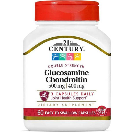 21st Century Glucosamine 500 mg with Chondroitin 400 mg Capsules 60 Count