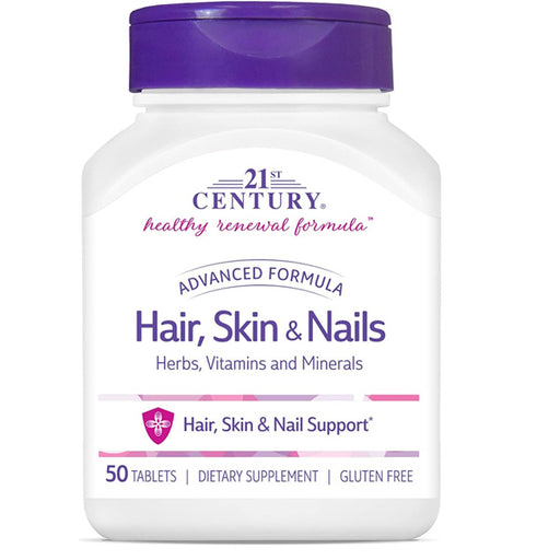 21st Century 21st Century Hair, Skin & Nails Tablets 50 Count | Mountainside Medical Equipment 1-888-687-4334 to Buy
