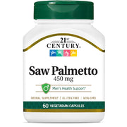 21st Century Saw Palmetto Extract Capsules 60 Count