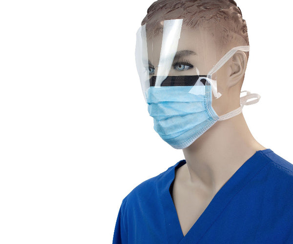 Strong Mask Surgical Face Mask with Shield | Medical Protection — Mountainside Medical