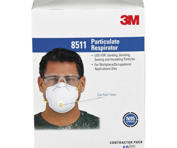 3M Particulate Respirator Mask - Protective PPE, 10/Box — Mountainside ...