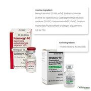 Kenalog Injection 40 mg Multiple-Dose Vial 10 mL (Rx)