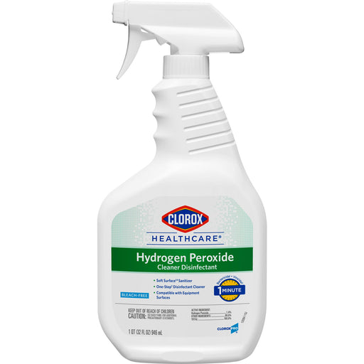 Clorox Healthcare Hydrogen Peroxide Disinfectant Spray Cleaner & Sanitzier 32 oz