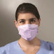 Face Mask, ASTM Level 1, Earloops, Lavender, 50/bx, KC100