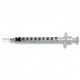 Insulin Syringes 28 Gauge x 1/2 inch, 1 mL Micro-Fine Needle U-100 Embecta 329424 Sterile 100/Box