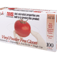 AMS Anti-Microbial Food Service Vinyl Gloves, Powder Free 100/Box