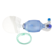 Manual Pulmonary Resuscitator with Mask and Peep Valve, Adult