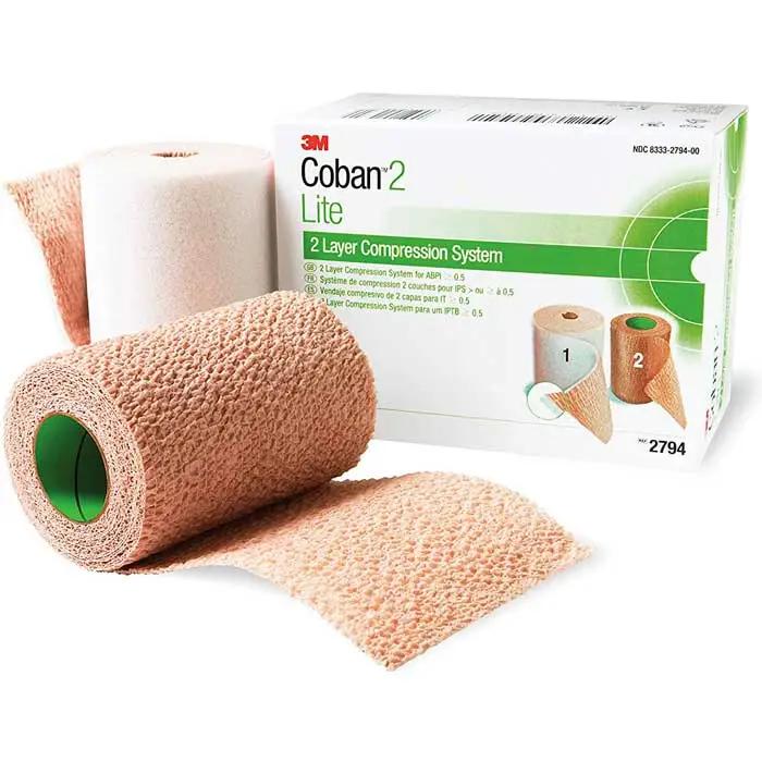 3M Coban 2 Lite Two-Layer Compression Bandage System — Mountainside Medical