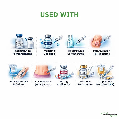 Bacteriostatic Water for Injection USP | Hospira Pfizer 30mL 25-Pack   Mountainside Medical