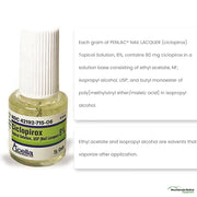 Ciclopirox Topical Solution 8% Nail Lacquer 6.6mL Bottle