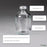 Empty Glass Vial, Sterile, 30mL Clear Vials 25/tray