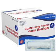 Conforming Stretch Gauze Bandage Rolls for secure wound care, promoting healing and medical comfort.