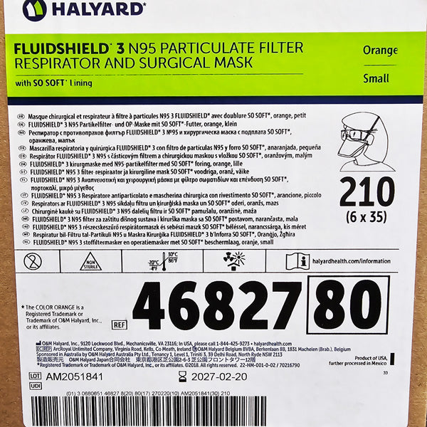 N95 Fluidshield Masks: Surgical & Health Protection — Mountainside