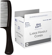 Long Handle Plastic Hair Comb 8.5 inches EACH for easy styling, ensuring effective hair care and grooming.