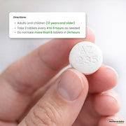 Acetaminophen Extra-Strength 500 mg Unit Dose Tablets 250 x 2's
