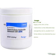 Triamcinolone Acetonide Ointment 0.1% Jar 1 Pound Padagis