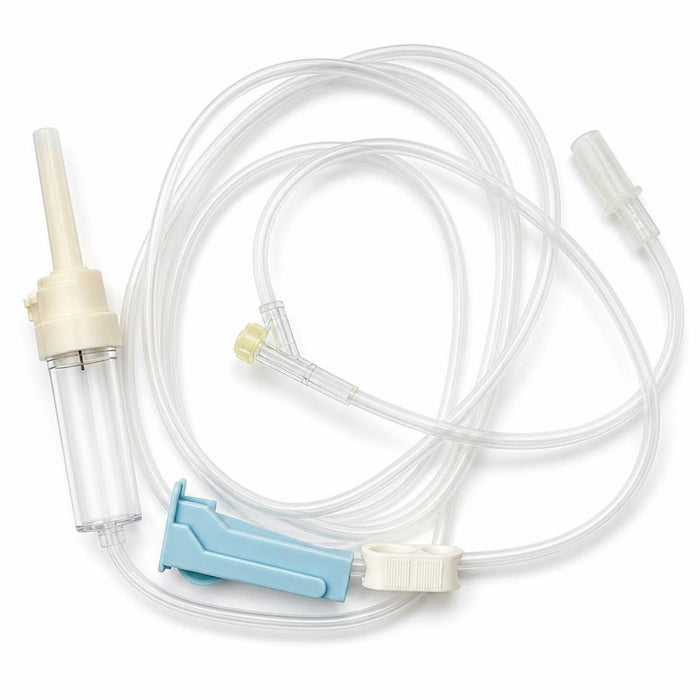 Exel IV Administration Set, Y-Injection Site, 78" Tube, Roller Clamp