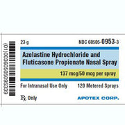 Azelastine Hydrochloride and Fluticasone Propionate Nasal Spray 137 mcg
