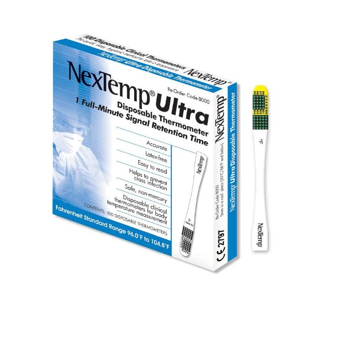NexTemp Oral Thermometers: Accurate Disposable Health