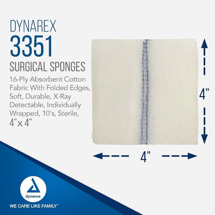 X-Ray Detectable Surgical Gauze: Safe Wound Care — Mountainside