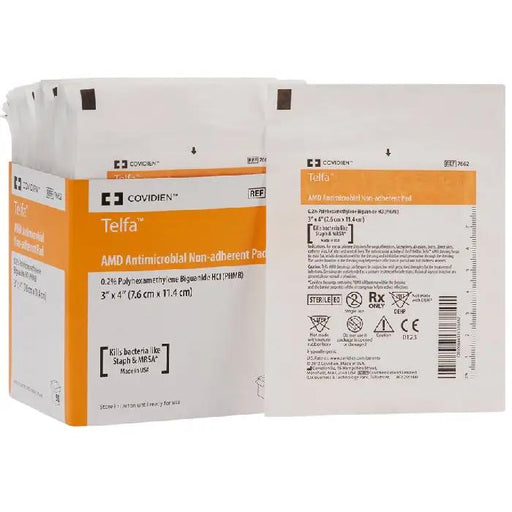 Buy Covidien Telfa Antibacterial Island Dressings 3 inch x 4 inch, box of 25  online at Mountainside Medical Equipment