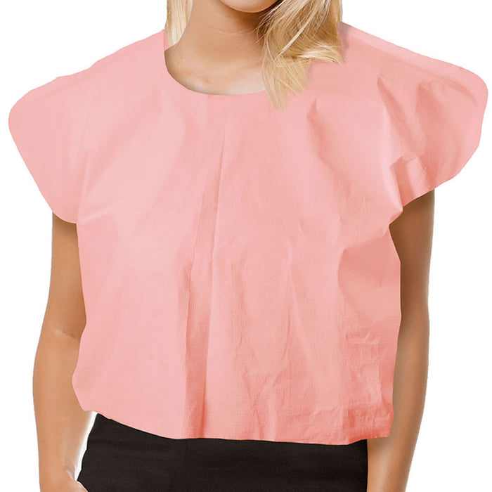 Patient Examination Capes, Upper Body Cover Pink/Mauve COlor
