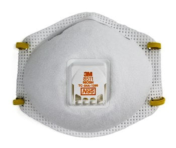 N95 Face Mask | 3M Particulate Respirator Mask, 10 per box