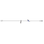 AE0107 Amsino Microbore IV Extension Set Needleless Y-Site Luer Lock Slide Clamp