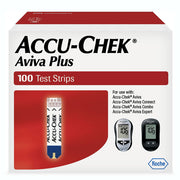Older paakaging for Accu-Chek Aviva Plus Blood Glucose Test Strips