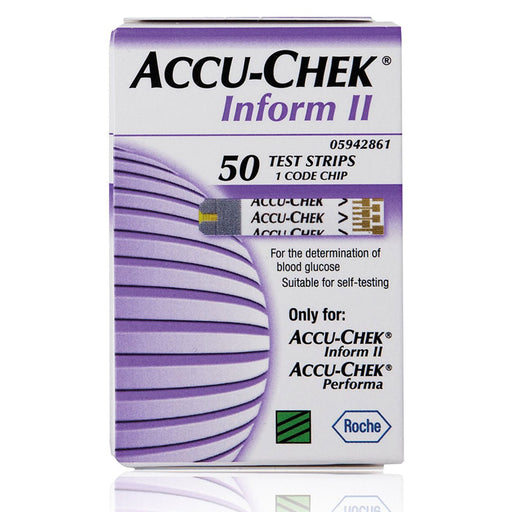 Otter box of Accu-Chek Inform II Blood Glucose Test Strips