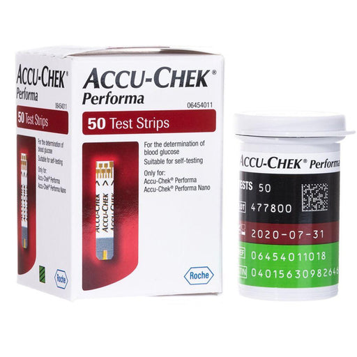 Roche Diagnostics Accu-Chek Performa Blood Glucose Test Strips