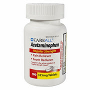 Acetaminophen Tablets Pain Relief and Fever Reducer Medicine 325 mg Tablets 500 mg Caplets - Extra Strength