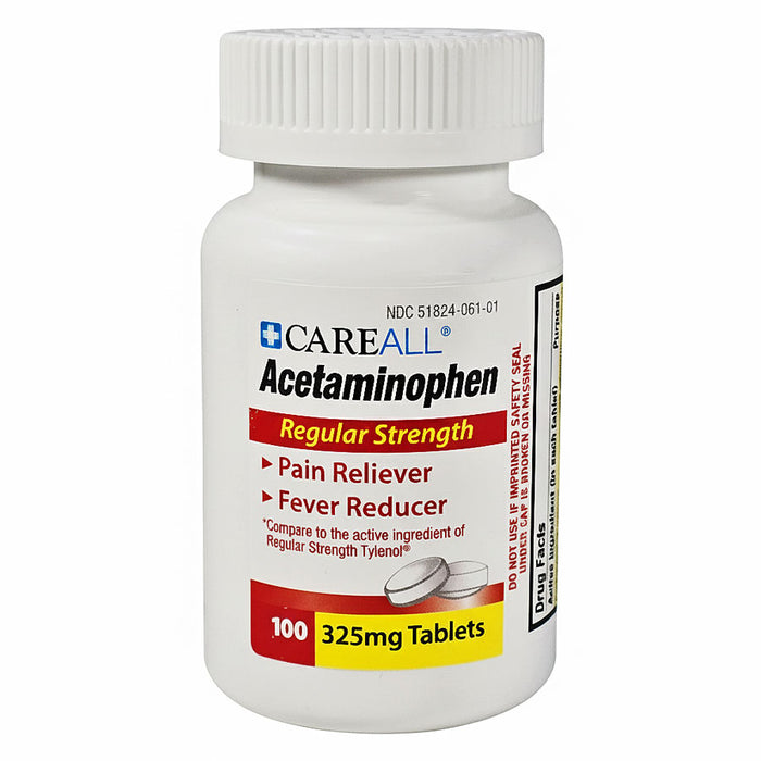 Acetaminophen Tablets Pain Relief and Fever Reducer Medicine