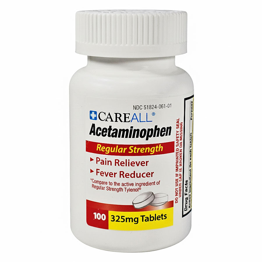 Acetaminophen Tablets Pain Relief and Fever Reducer Medicine