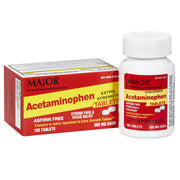 Acetaminophen 500 mg Extra Strength Pain Relief Tablets, 100 Count