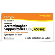 Acetaminophen Rectal Suppositories 650 mg by Padagis