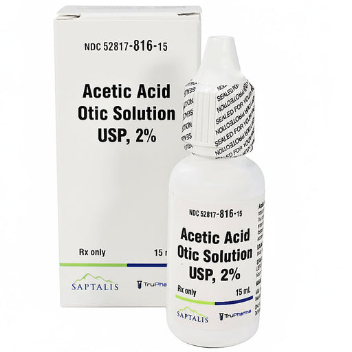 Acetic Acid 2% Otic Solution for Ear Infections