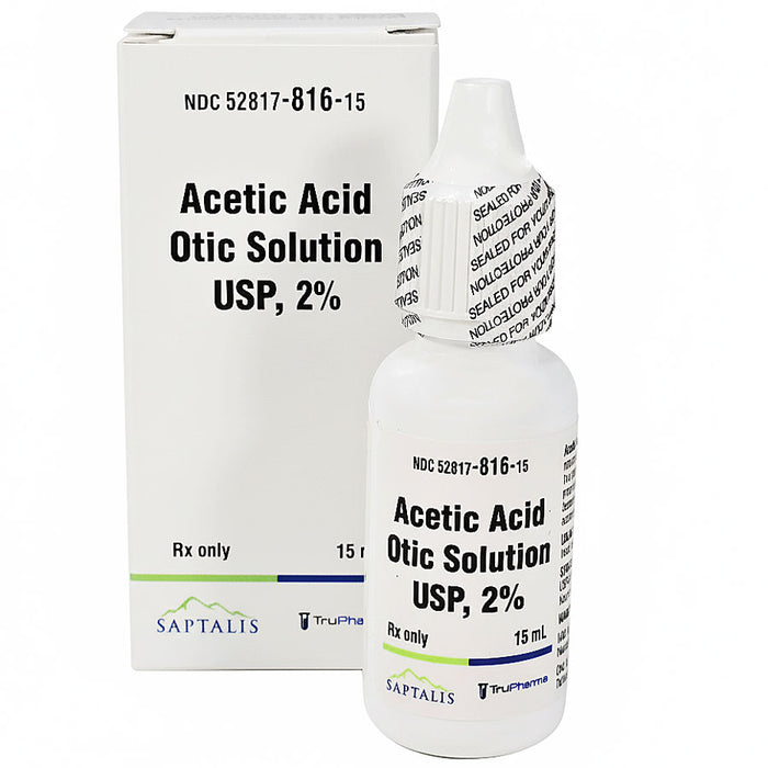 Acetic Acid 2% Otic Solution for Ear Infections