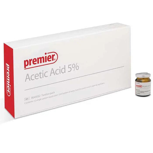 Acetic Acid 5% Solution with 12 Single Patient Application 12ml Bottle (Rx)