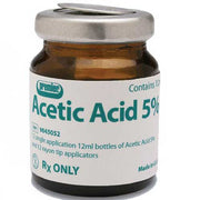 Acetic Acid 5% Solution with 12 Single Patient Application 12 ml Bottle (Rx) Default Title