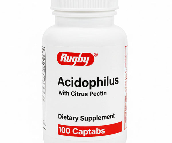 Acidophilus Probiotic with Citrus Pectin Supplement 100 Captabs Mountainside Medical Acidophilus Probiotic with Citrus Pectin Supplement 100 Captabs Mountainside Medical