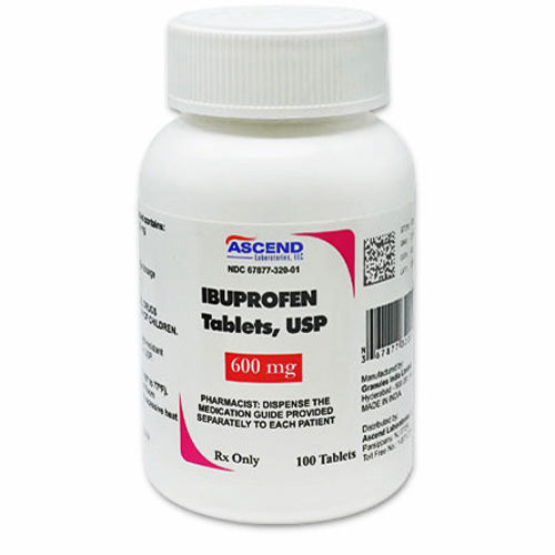 Ibuprofen 600 mg Tablets by Ascend Laboratories 