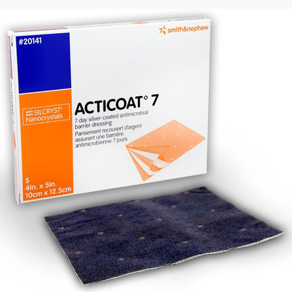 Acticoat 7 Day Antimicrobial Silver Wound Dressings