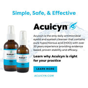Acuicyn Antimicrobial Eyelid & Eyelash Hygiene 