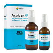 Acuicyn Antimicrobial Eyelid & Eyelash Hygiene with Pure Hypochlorous Acid 