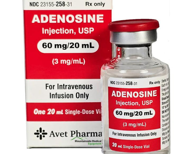 Adenosine Injection 60 mg by Avet Pharma — Mountainside Medical