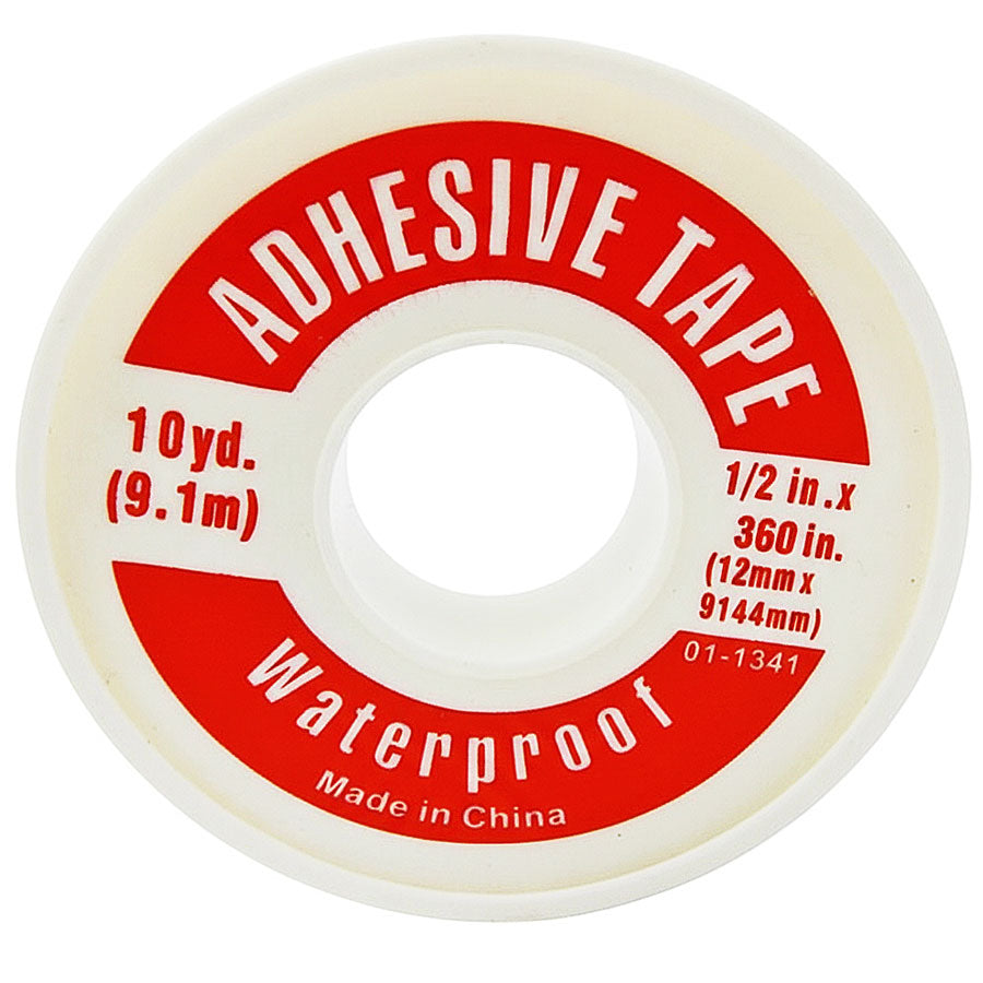 Adhesive Medical Tape 1/2" x 10 Yards, Waterproof by Leader