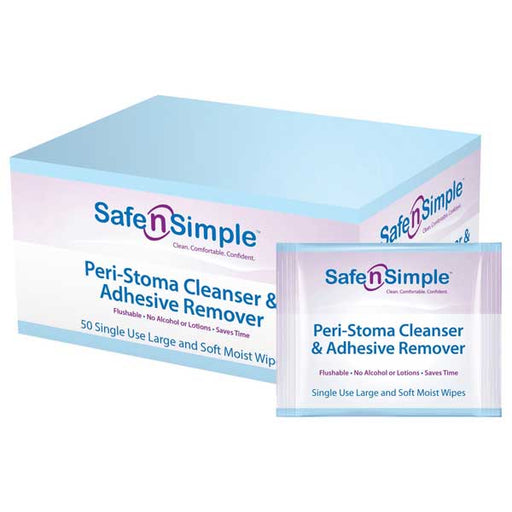 Adhesive Remover Pads by Safe N Simple 50 Count